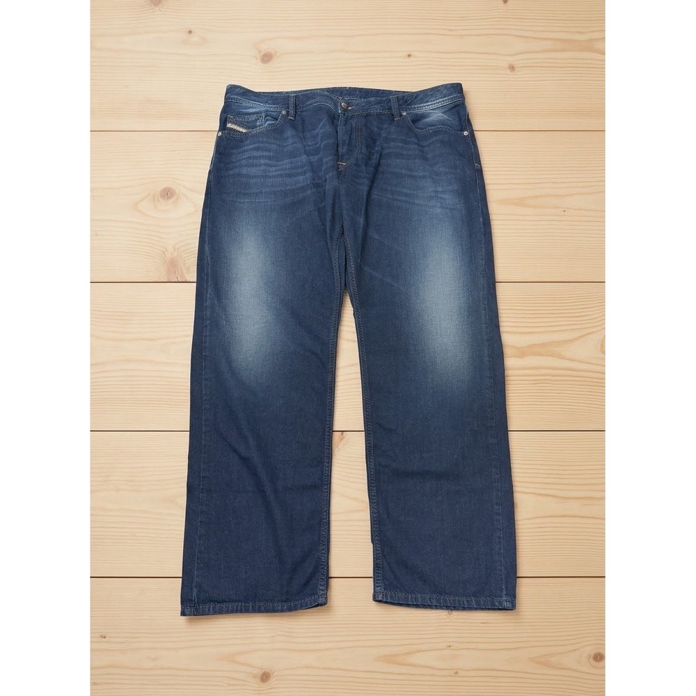 Diesel Larkee Regular Straight Leg Jeans Wash 0818N Blue Denim Mens 40x30 NWT